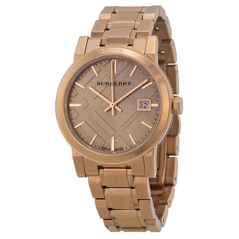Burberry BU9135 Rose Gold Stainless Steel Analog Quartz Watch